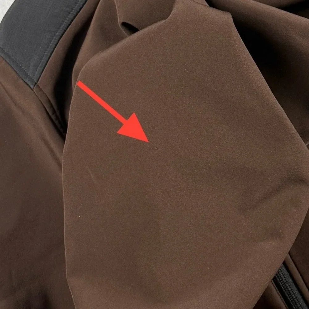 Black Diamond Men's Full Zip Soft Shell Jacket French Roast Brown Medium 189620